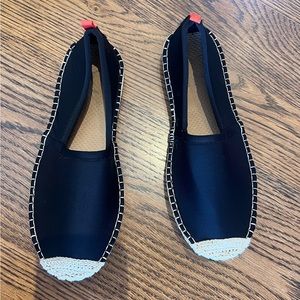Seastar WOMENS BEACHCOMBER ESPADRILLE black shoes size 8 retail $125